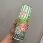 🌵 Succulent Garden Skinny Tumbler | 20 oz Stainless Steel
