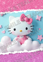 Hello Kitty 2 Personalized Composition Notebook