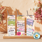 🍎✨ Teacher Motivation Skinny Tumbler – 20 oz