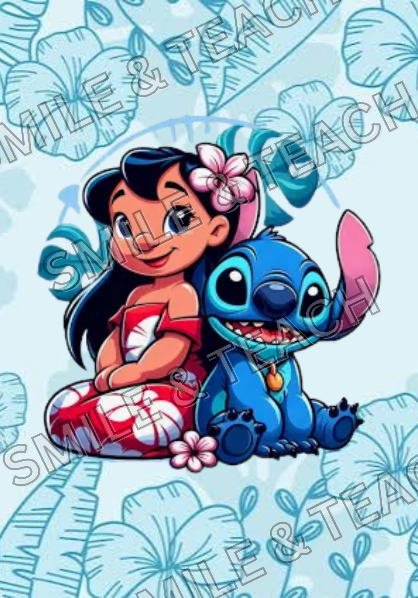 Lilo & Stitch Personalized Composition Notebook