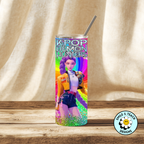 🎤🔥 K-Pop Demon Hunters Inspired Tumbler – 20 oz Skinny