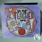 In My Teacher Era Mouse Pad – Fun Teacher Desk Accessory