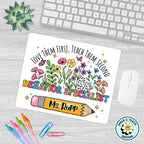 Personalized Behavior Specialist Mouse Pad – Custom Name Teacher Gift