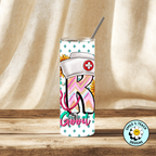 🩺 RN Good Hands 20oz Skinny Tumbler – Insulated Stainless Steel