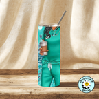 🩺 Not All Heroes Wear Capes 20oz Skinny Tumbler – Insulated Stainless Steel