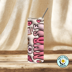 💗 Nurse Life 20oz Skinny Tumbler – Insulated Stainless Steel