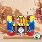⚽ Soccer Club–Inspired Personalized Tumbler – 20 oz Skinny