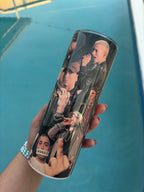 🎤 Eminem Inspired Skinny Tumbler | 20 oz Stainless Steel Rap Fan Cup