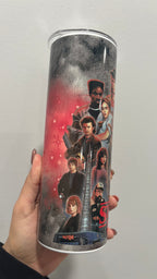 🔴 Stranger Things Retro Sci-Fi Series–Inspired Tumbler – 20 oz Skinny