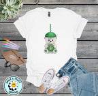 Green Starbucks Bear Coffee Lover DTF Transfer