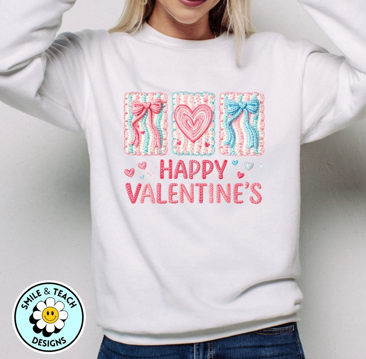 Happy Valentine DTF Transfer