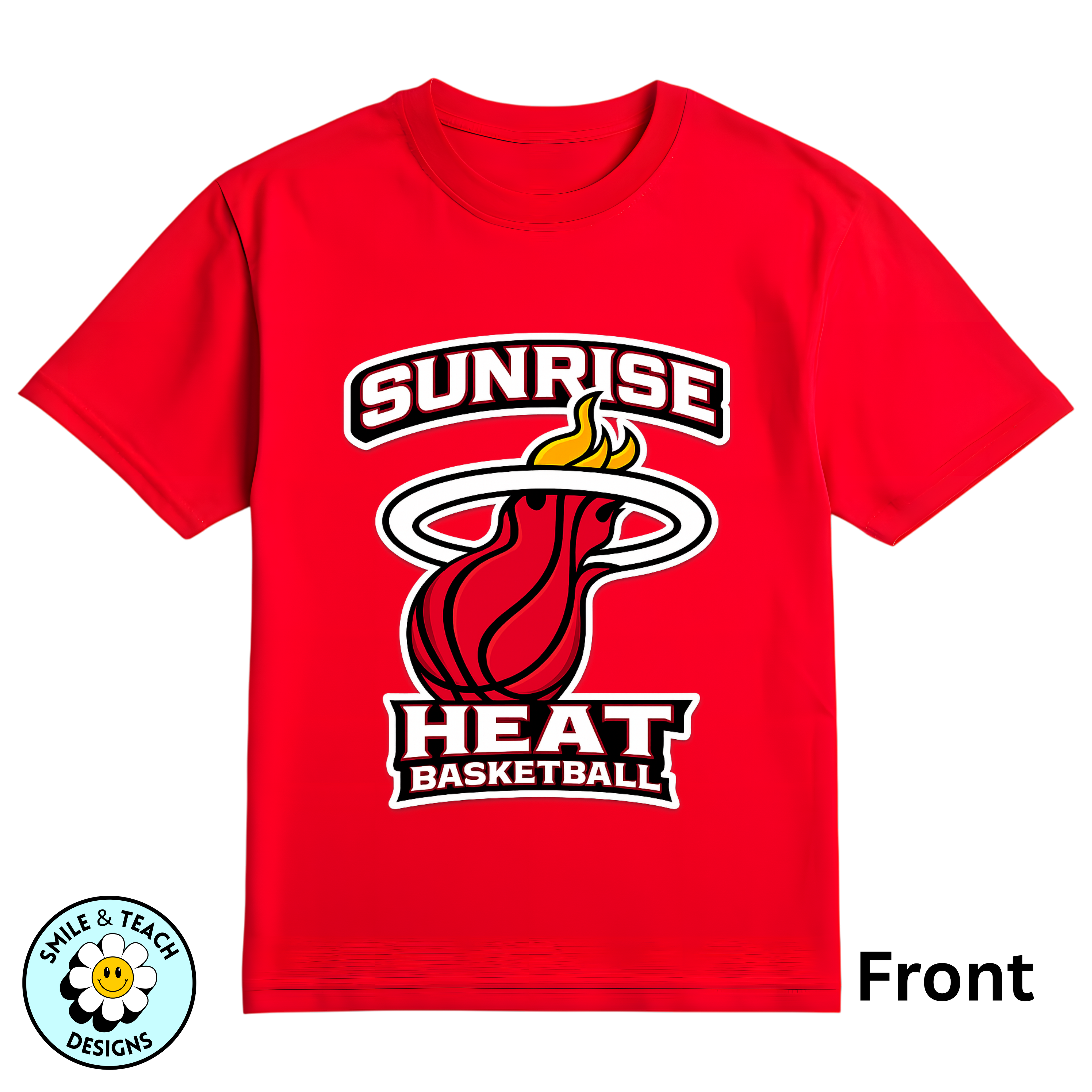 Sunrise Heat Basketball Shirts