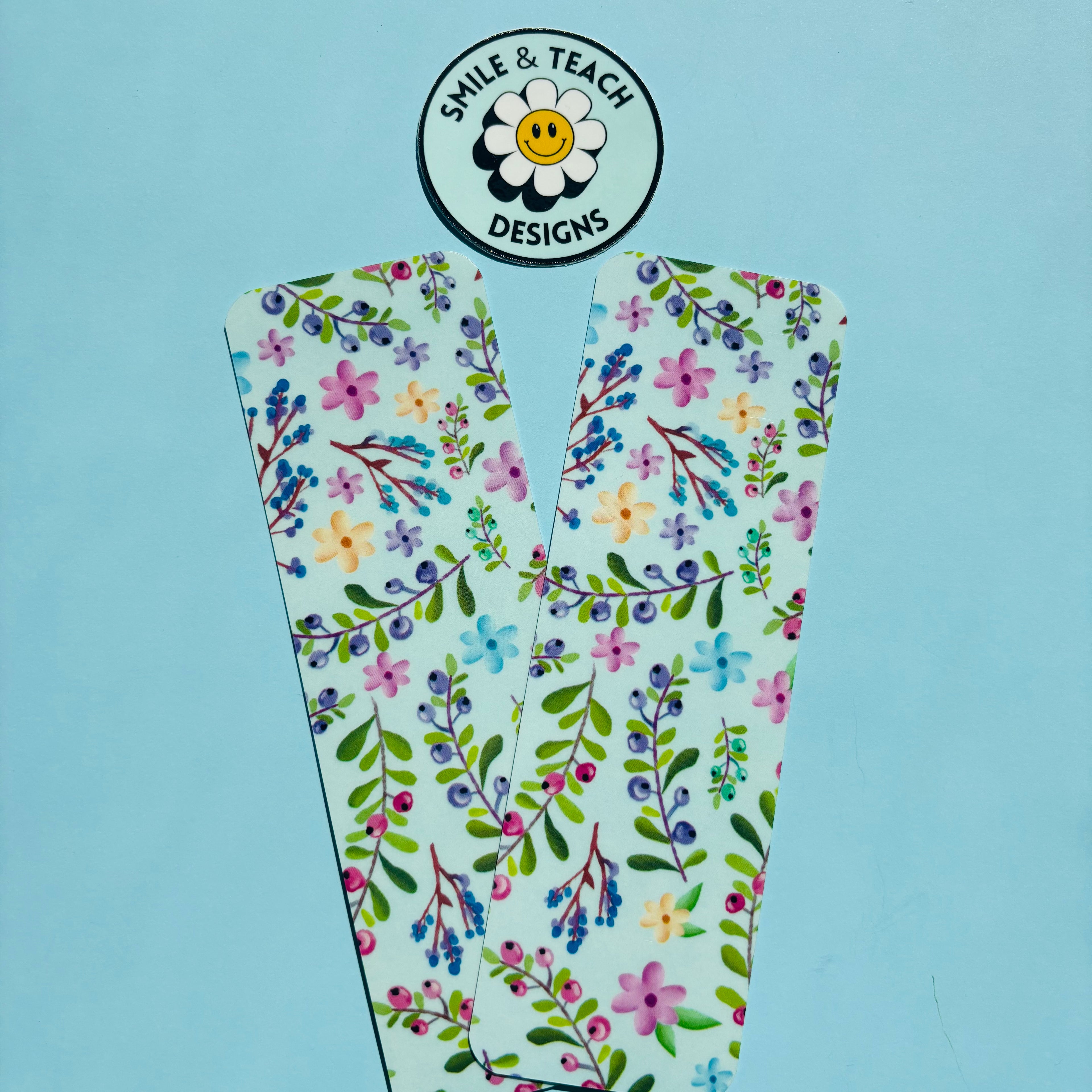 Wildflower Vine Botanical Bookmark