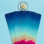 Starry Desert Night Bookmark