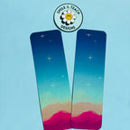 Starry Desert Night Bookmark