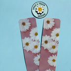 Blush Daisy Botanical Bookmark