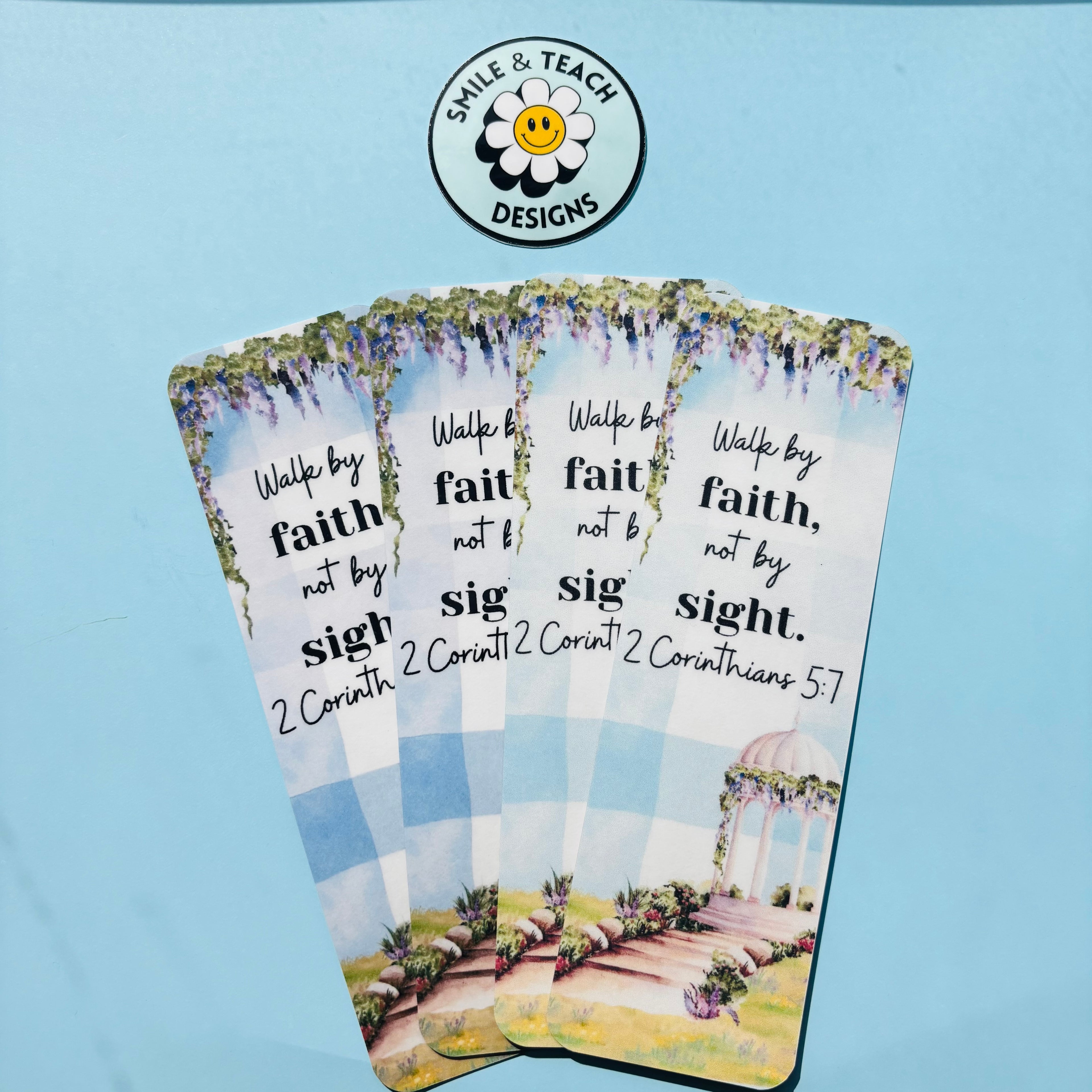 Walk by Faith Scripture Bookmark – 2 Corinthians 5:7