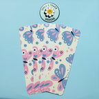 Whimsical Butterfly Meadow Bookmark