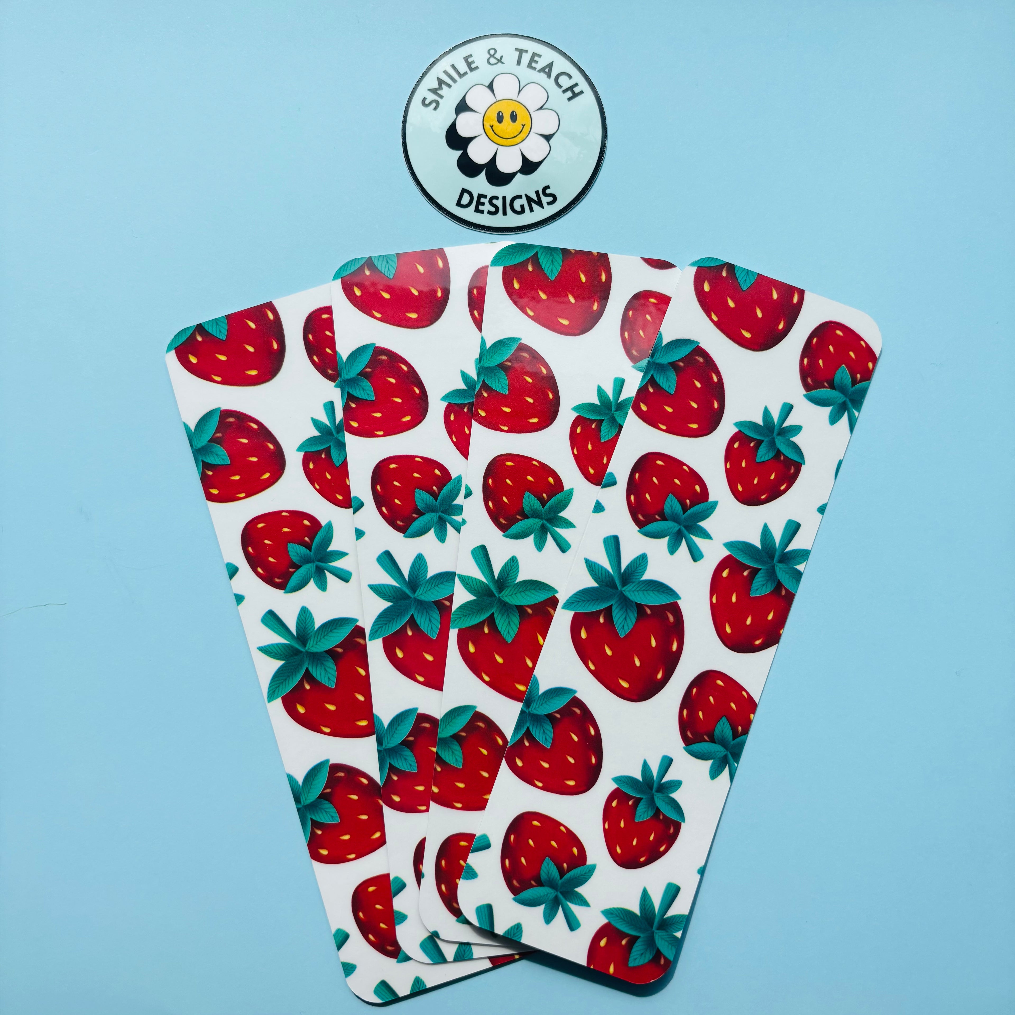 Strawberry Patch Bookmark