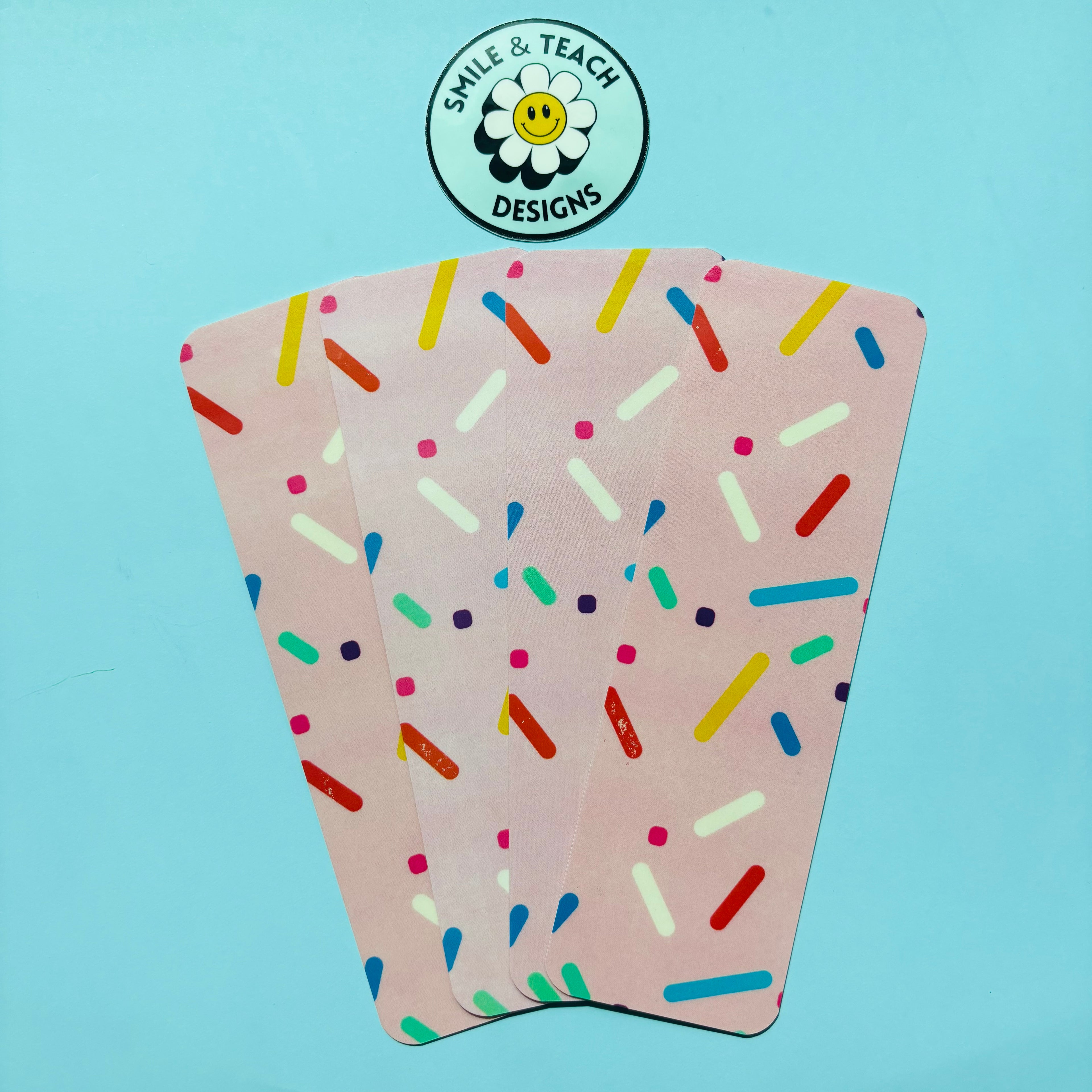 Colorful Sprinkle Party Bookmark