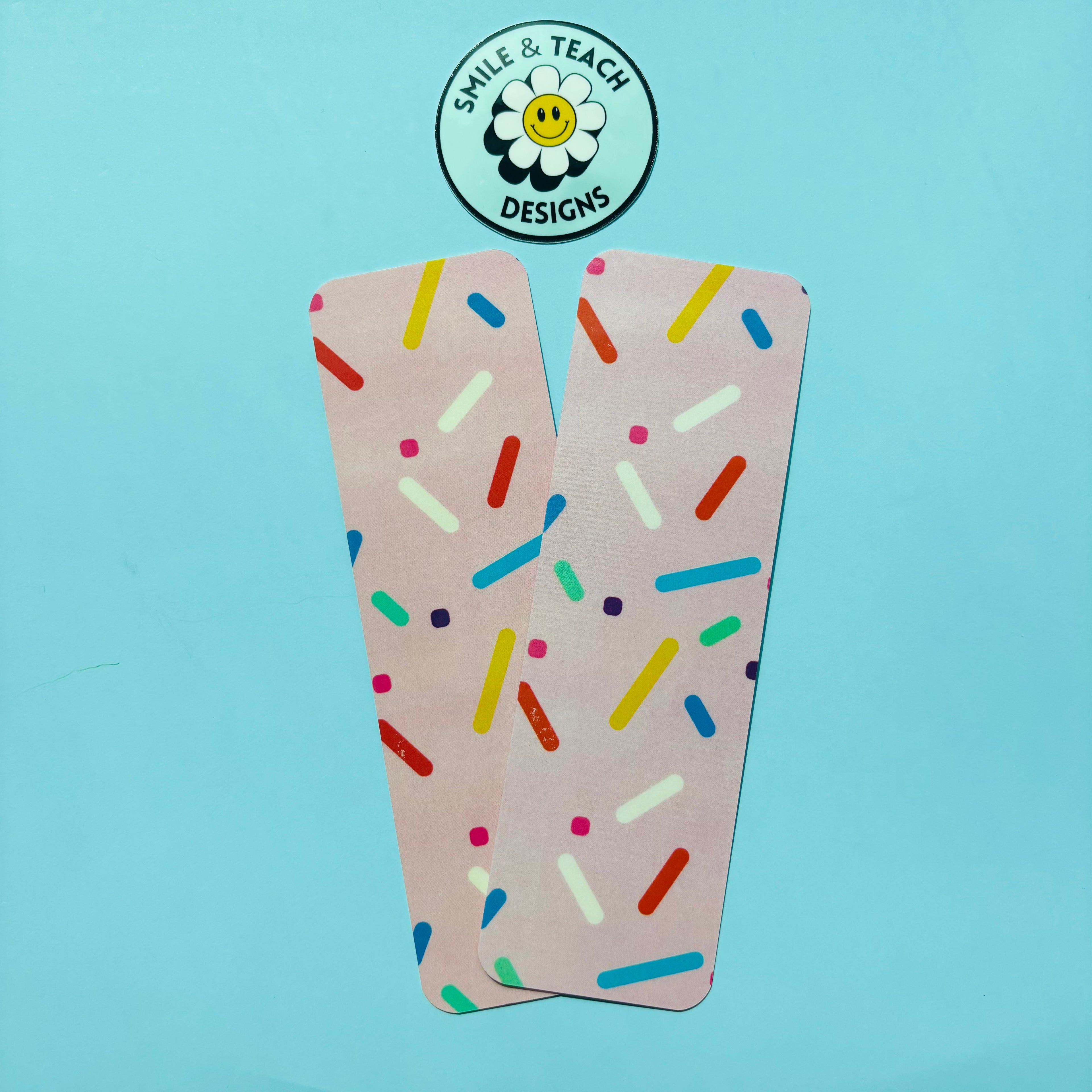 Colorful Sprinkle Party Bookmark