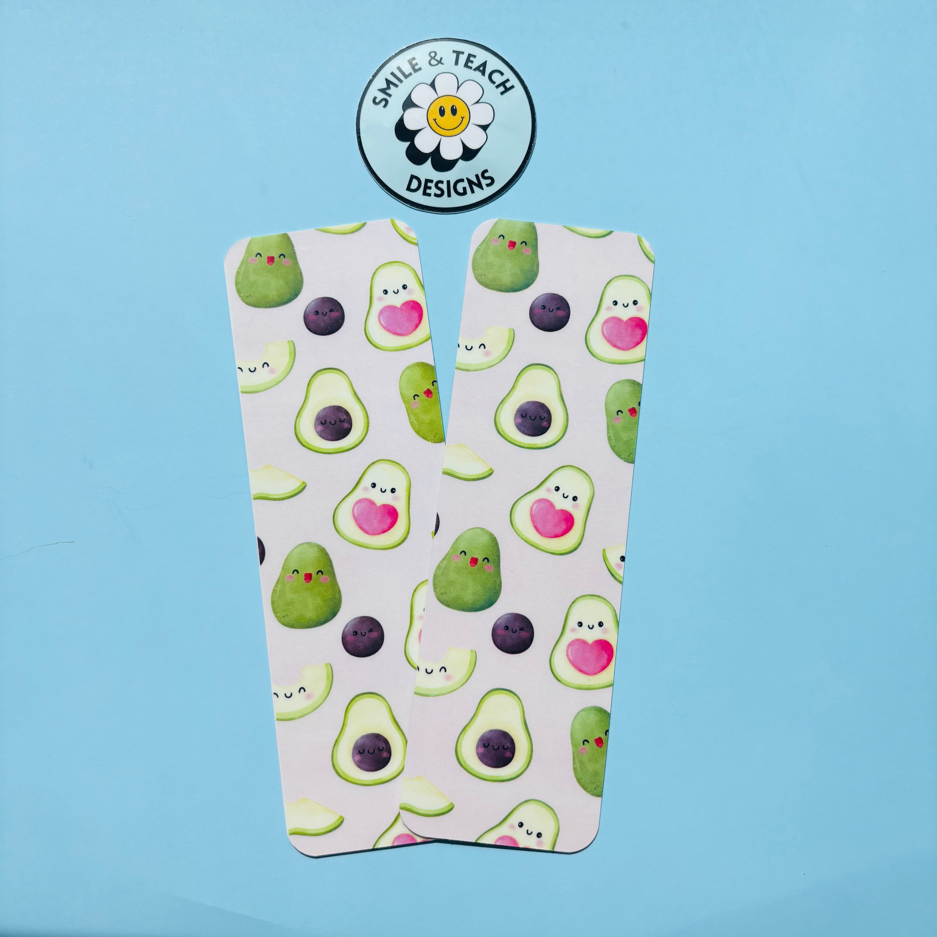 Avocado Friends Bookmark