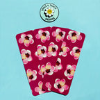 Burgundy Blossom Bookmark