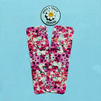 Wild Pink Floral Garden Bookmark