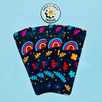 Midnight Rainbow Garden Bookmark