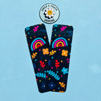 Midnight Rainbow Garden Bookmark