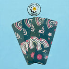 Boho Rainbow Garden Bookmark