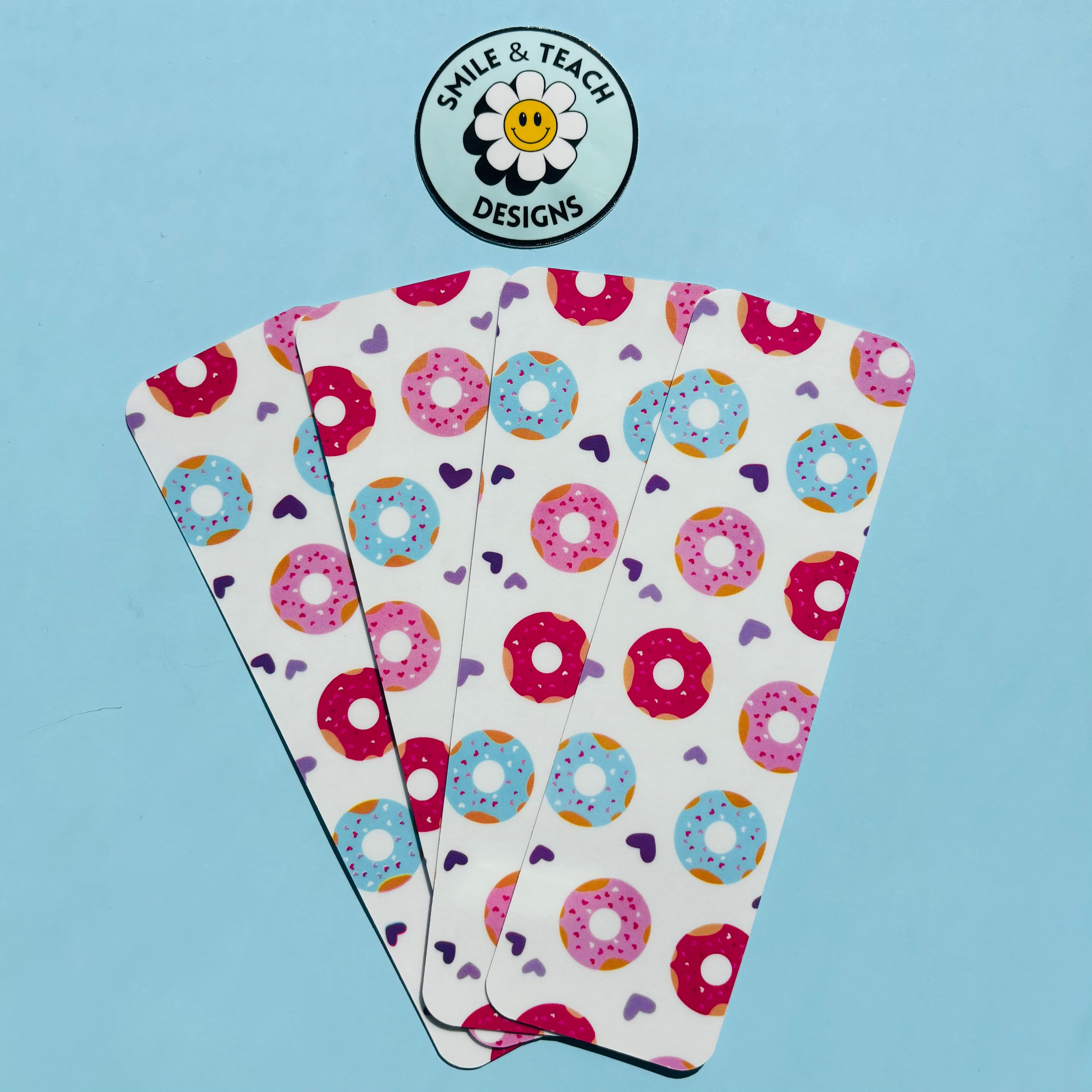 Colorful Donut Treat Bookmark