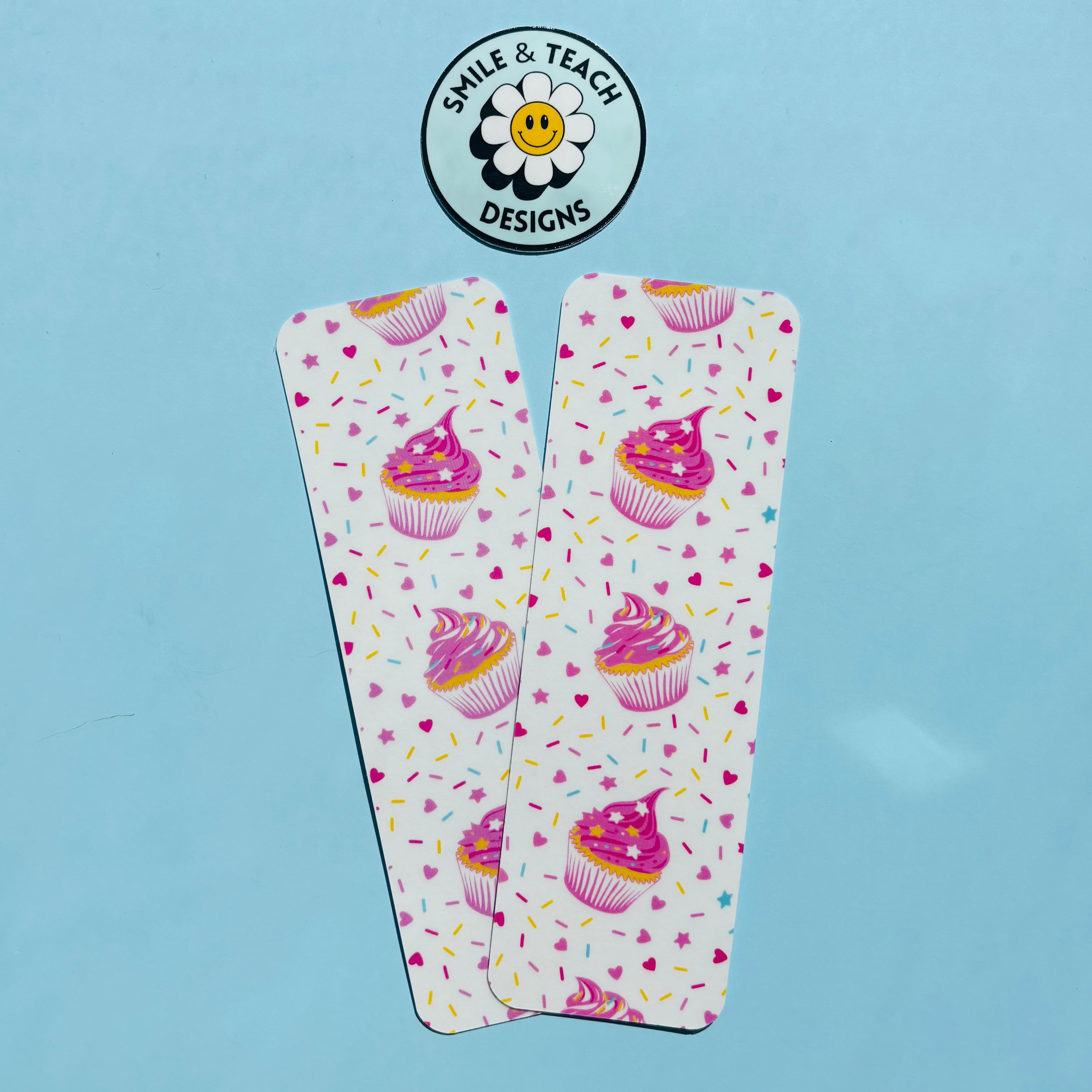 Sweet Cupcake Sprinkle Bookmark