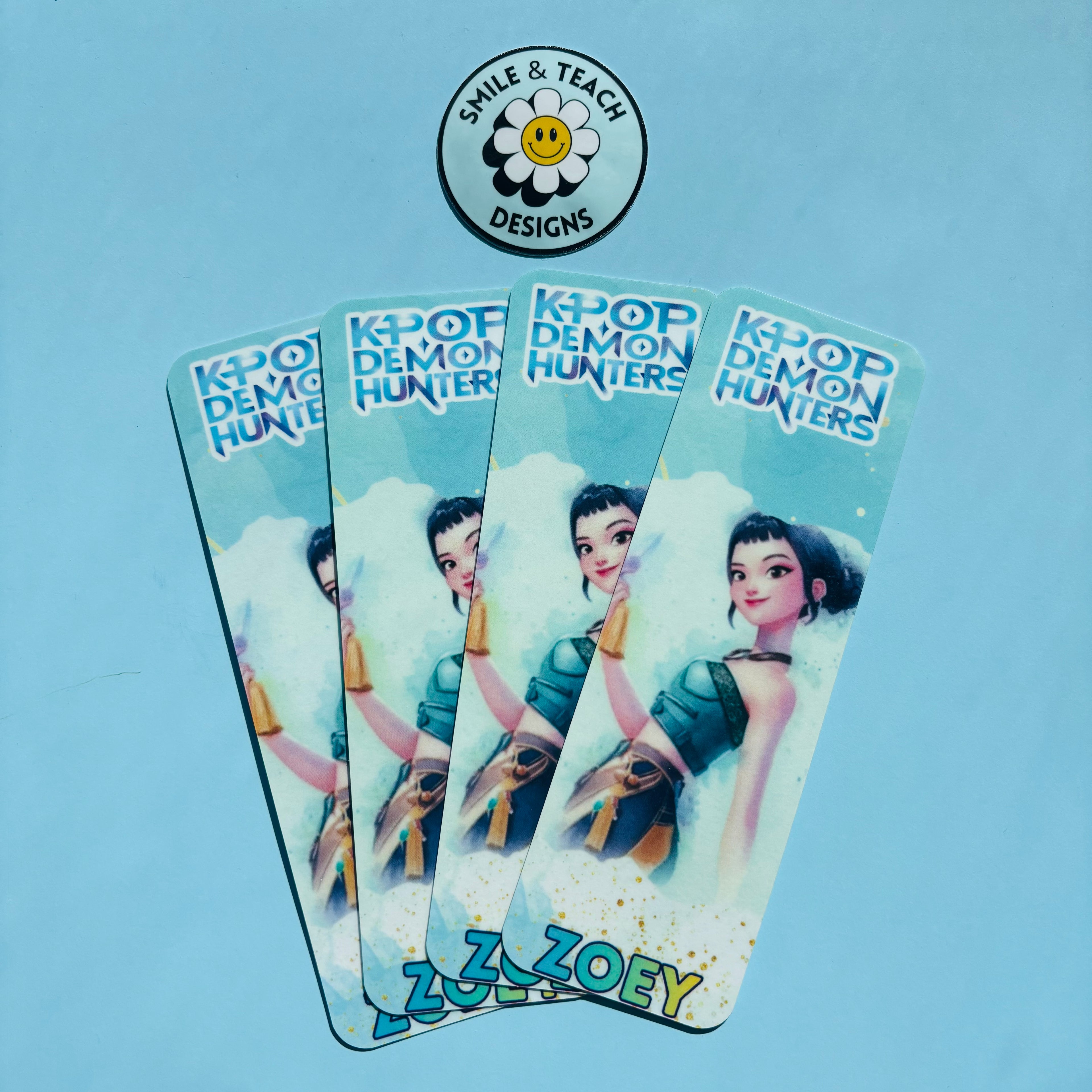 K-Pop Demon Hunter Zoey Bookmark