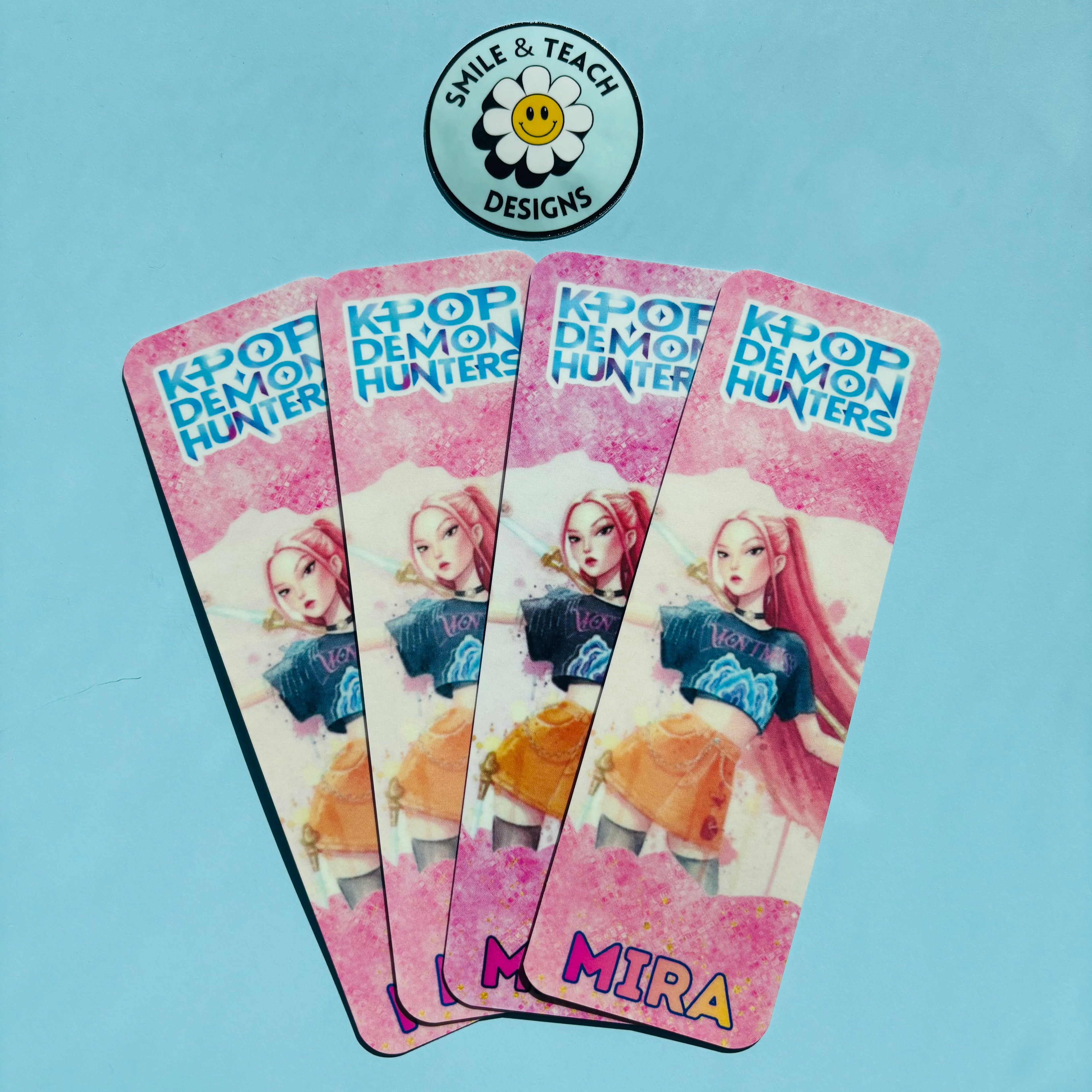 K-Pop Demon Hunter Girl Bookmark