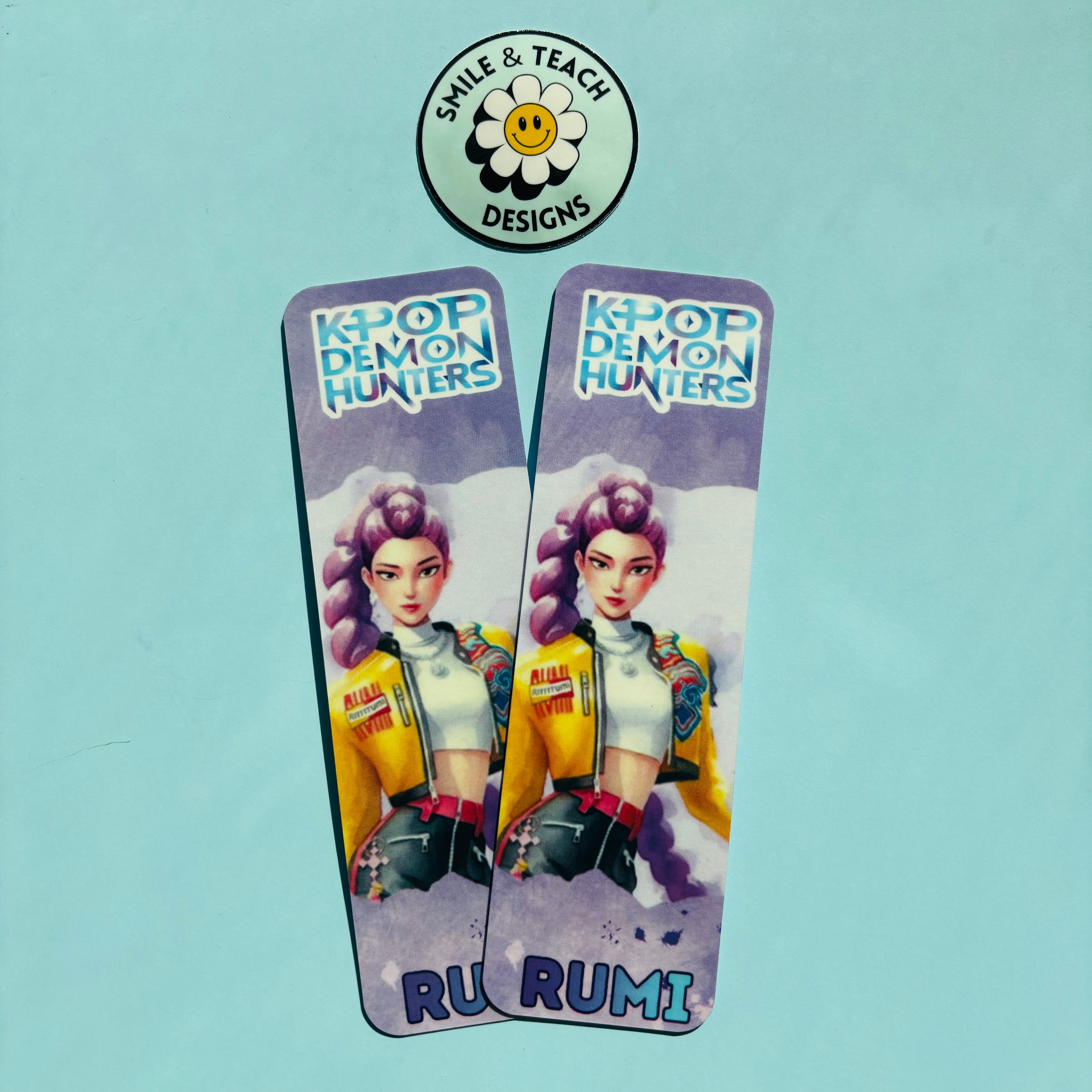 K-Pop Demon Hunter Warrior Bookmark