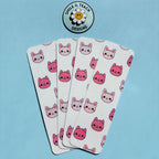 Cute Pink Kitty Bookmark