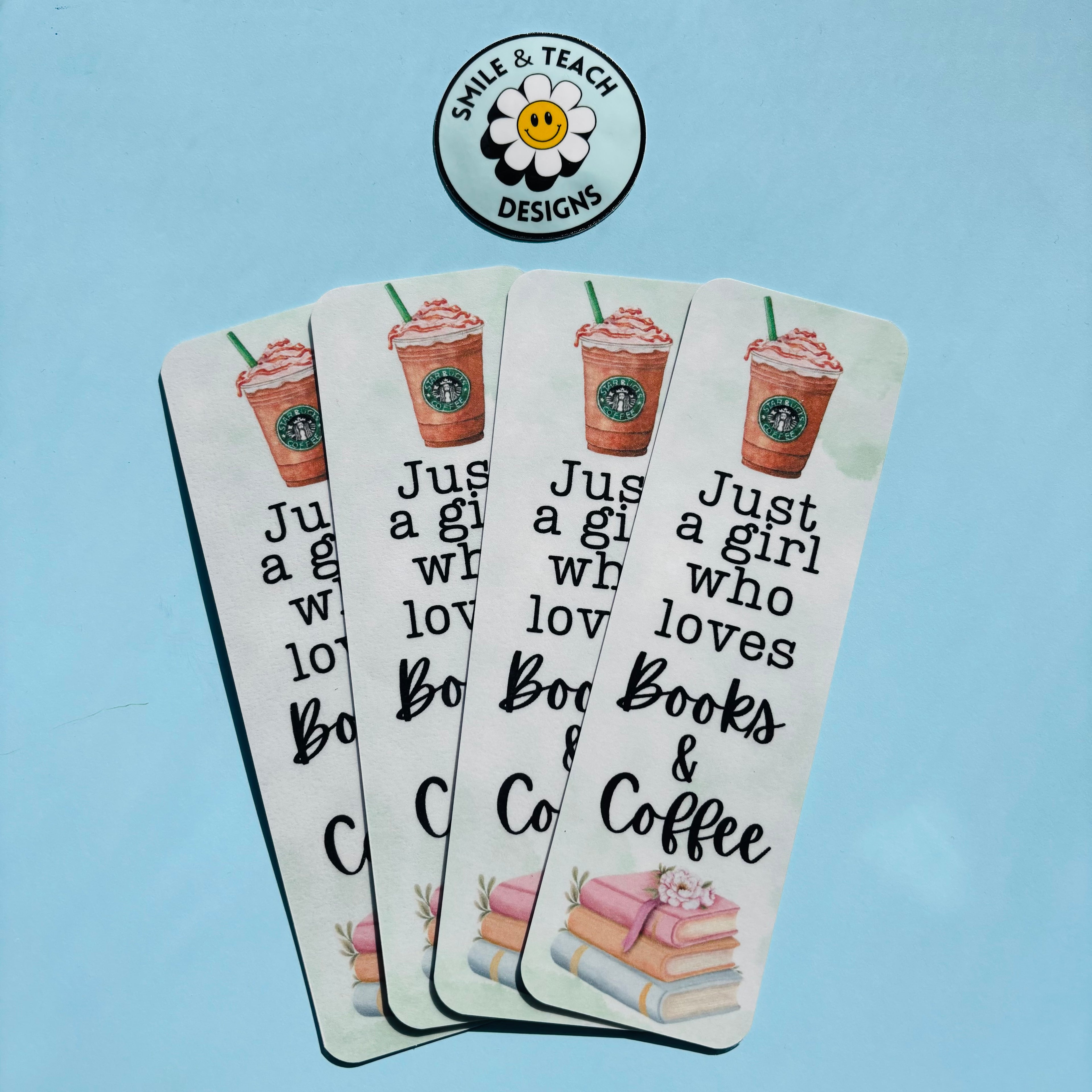 Just a Girl Who Loves Books & Coffee Bookmark