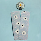 Soft Neutral Daisy Bookmark