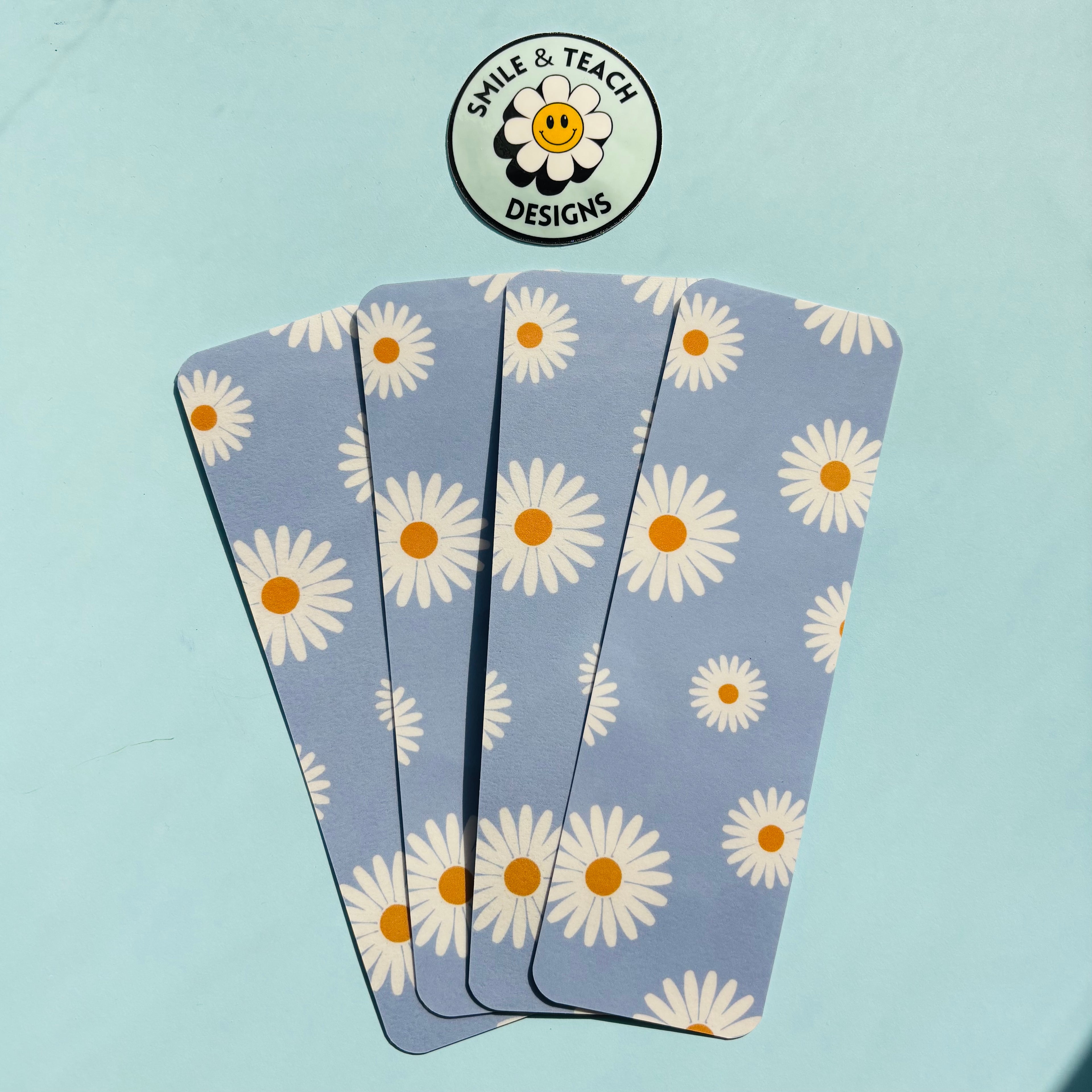 Lilac Daisy Bookmark