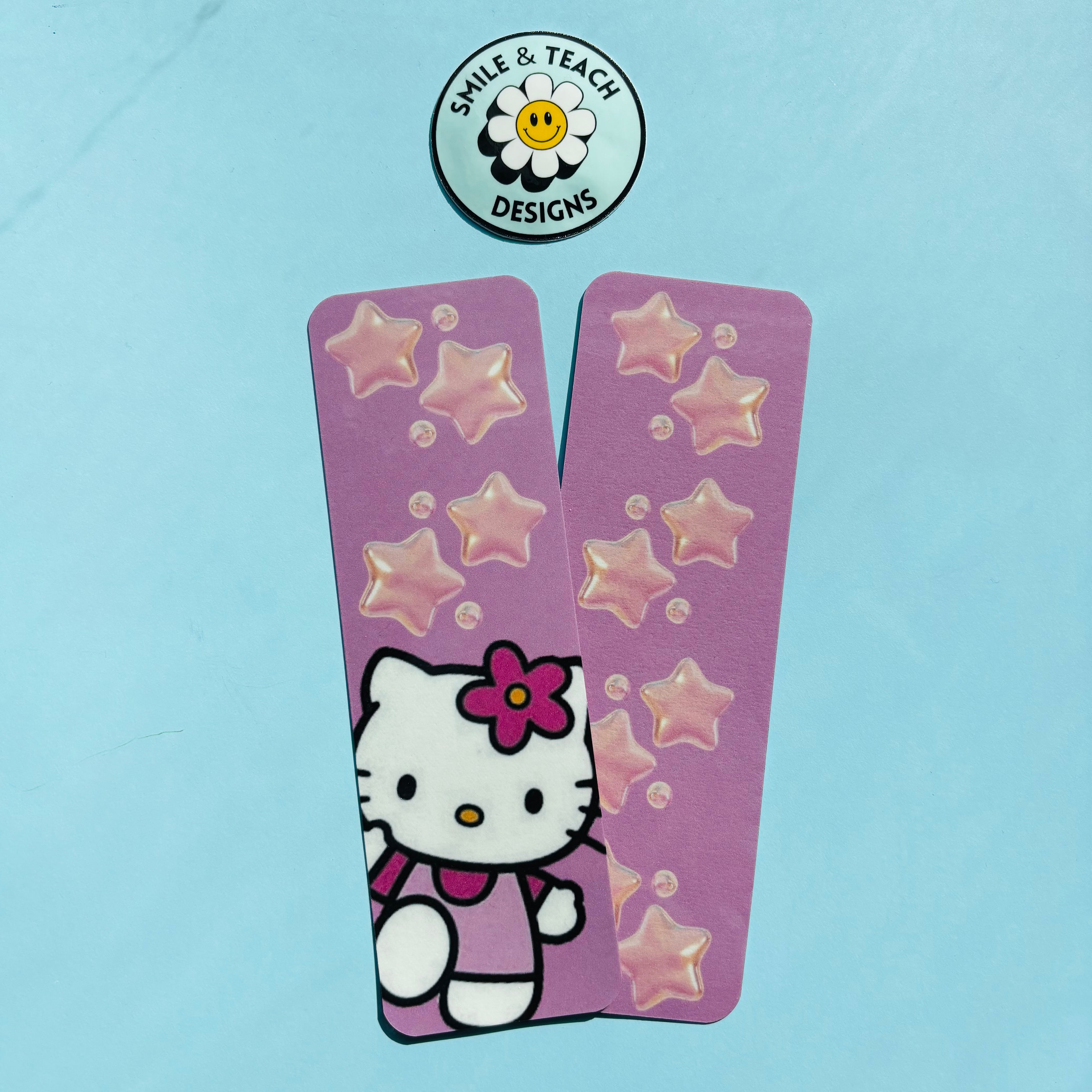 Cute Kitty Starry Bookmark