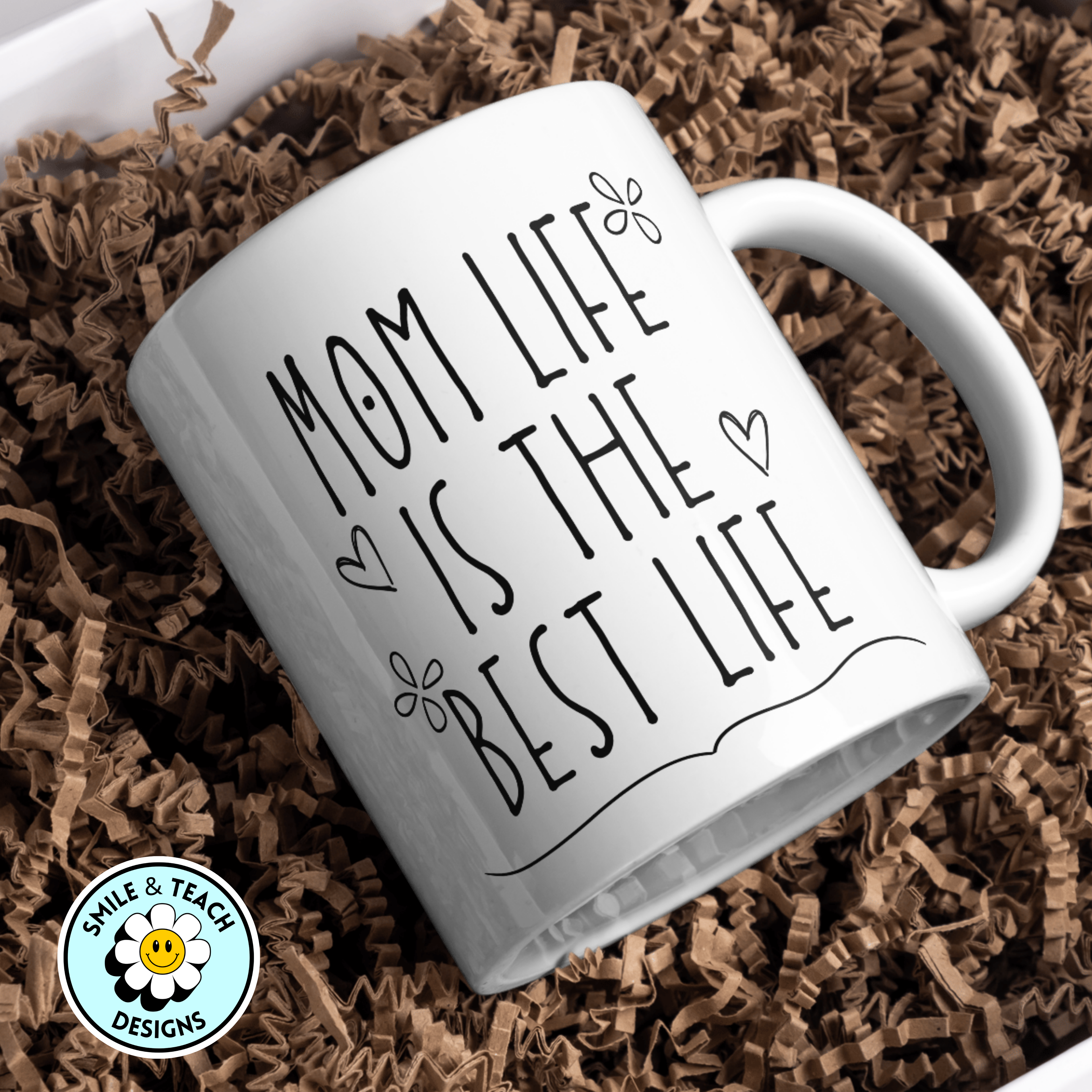 Mom Life Is The Best Life | 11oz Ceramic Coffee Mug