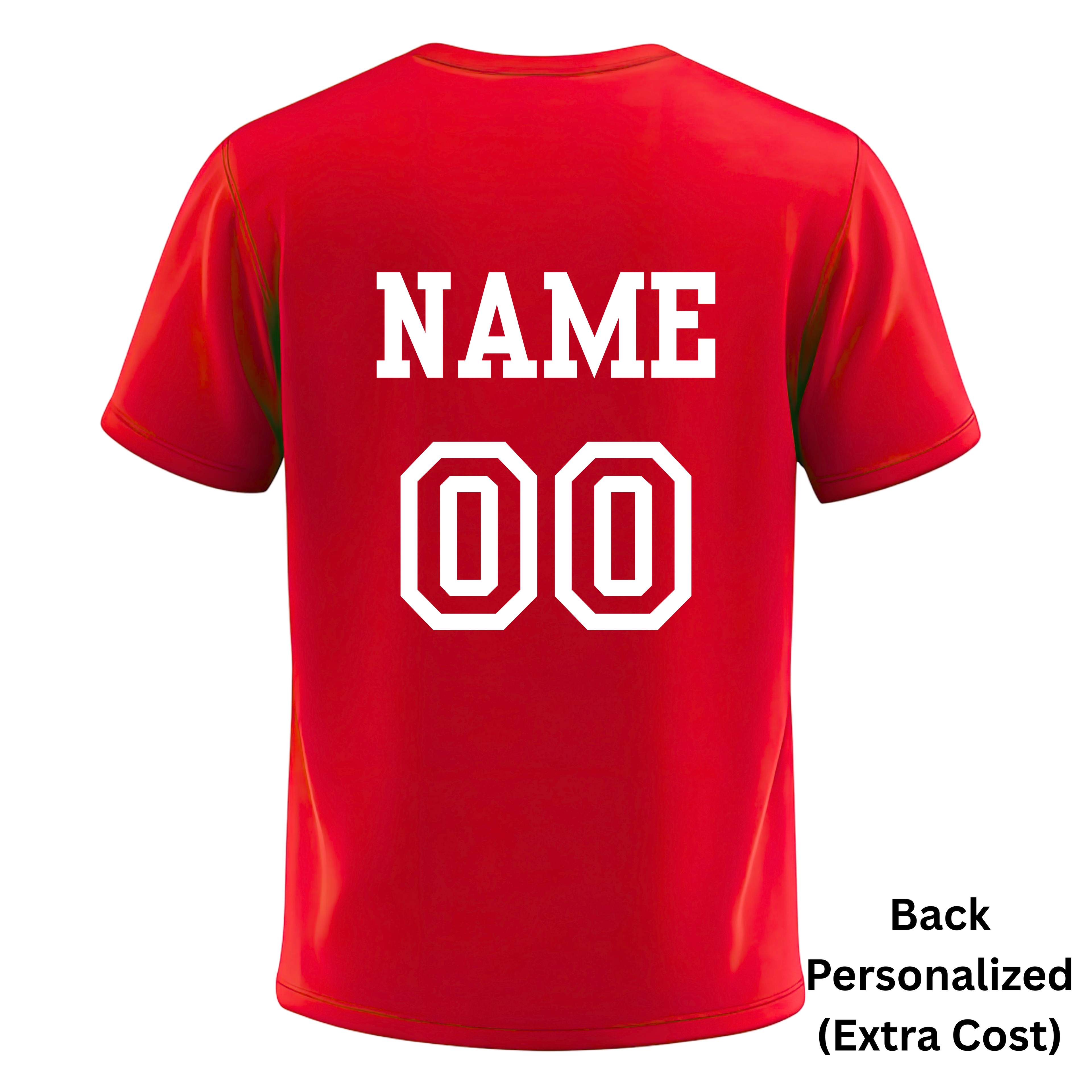 Sports Spirit Shirt Personalization