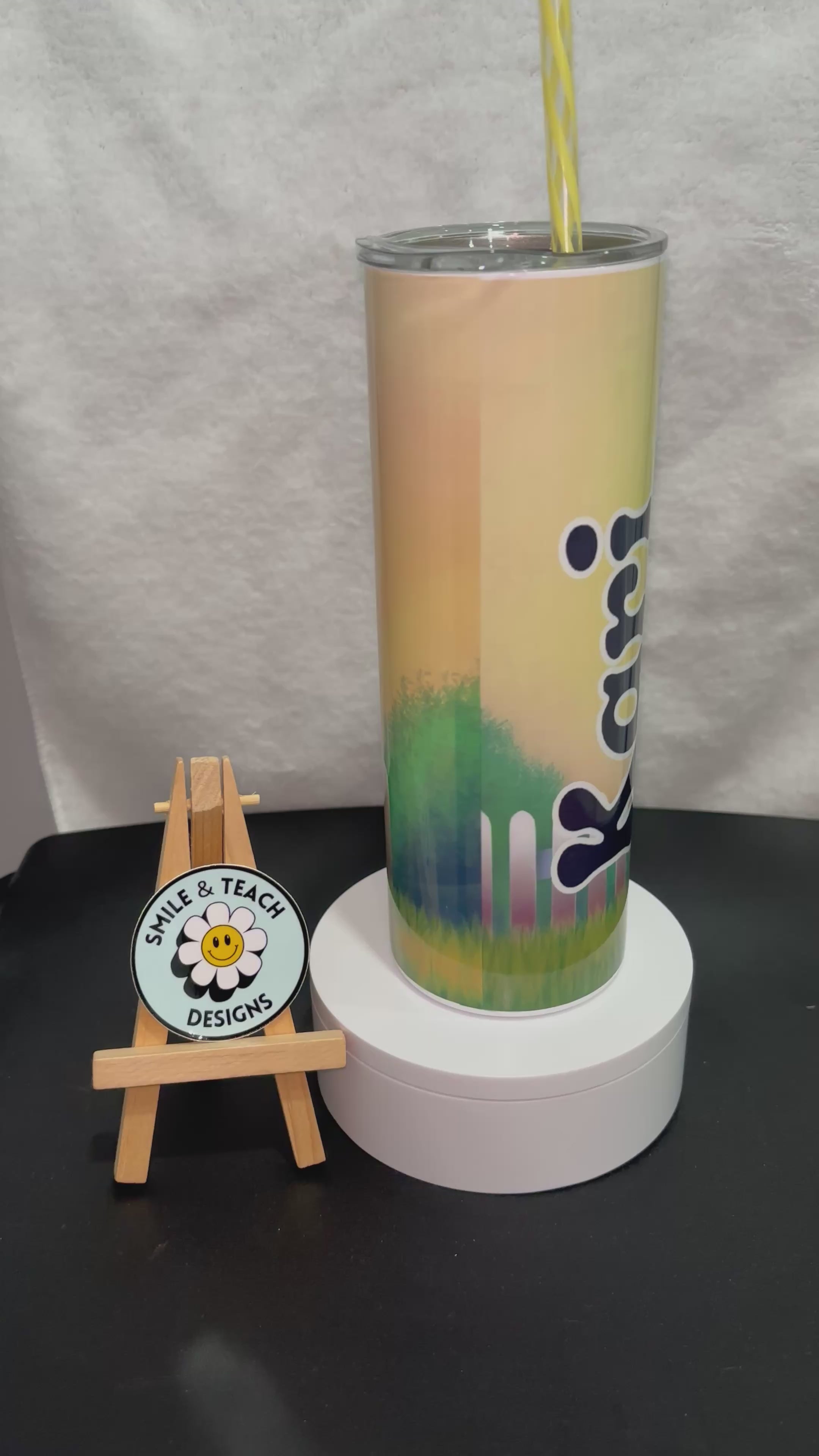 ☀️ Classic Snoopy Cartoon Dog & Bird–Inspired Tumbler – 20 oz Skinny