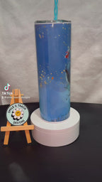 🕷️ Spiderman Superhero-Inspired Personalized Tumbler – 20 oz Skinny